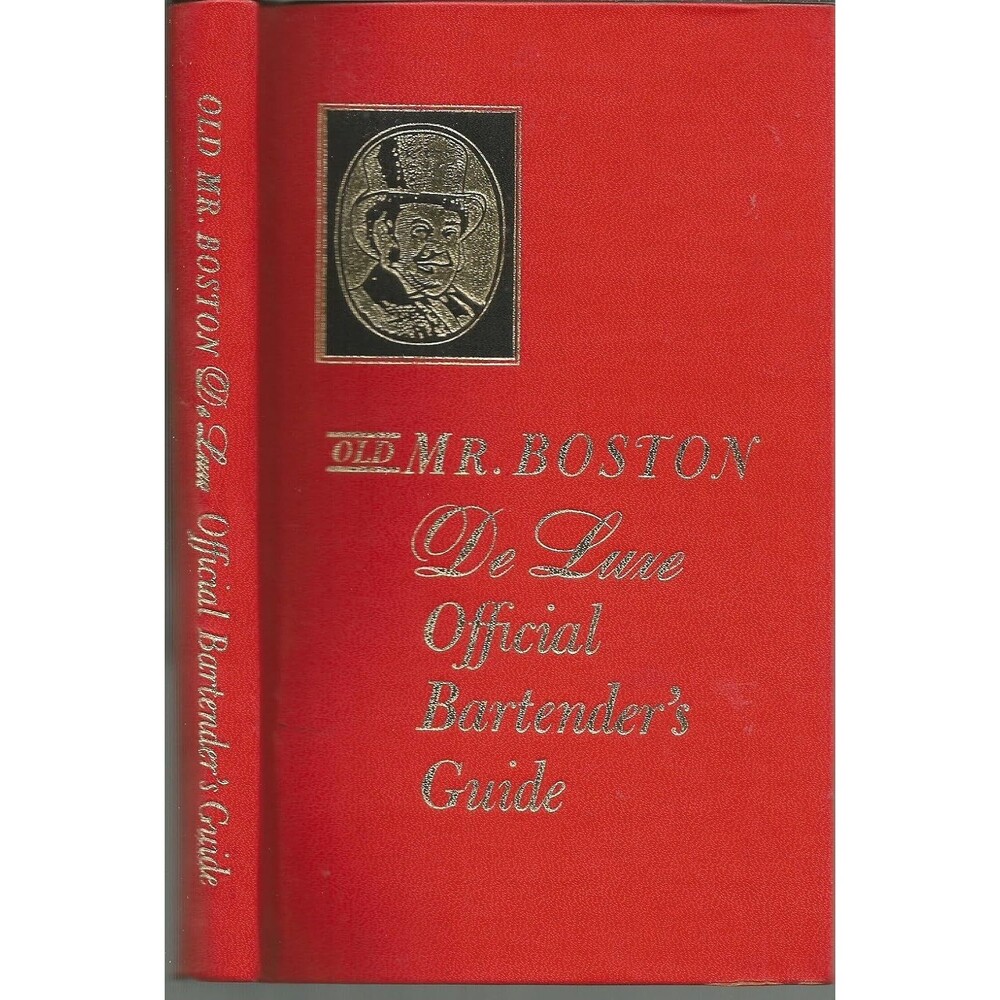 Vintage HC Book Old Mr. Boston De Luxe Official Bartender's Guide 1962